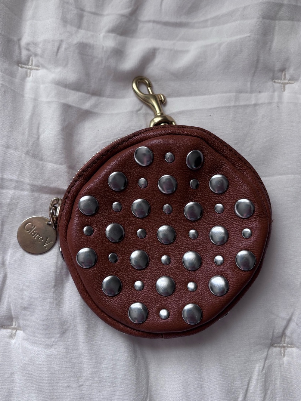 Clare V coin pouch